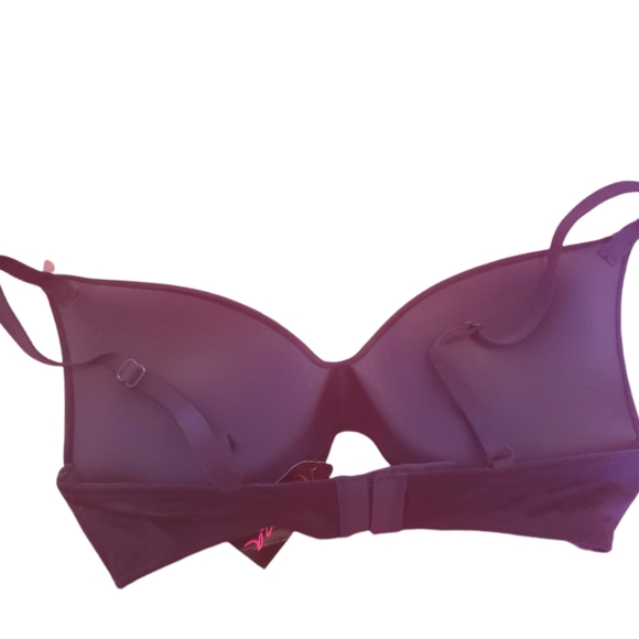 LA SENZA Navy Blue Wire Free Push Up Bra - Size XS, 32A - Picture 3 of 3